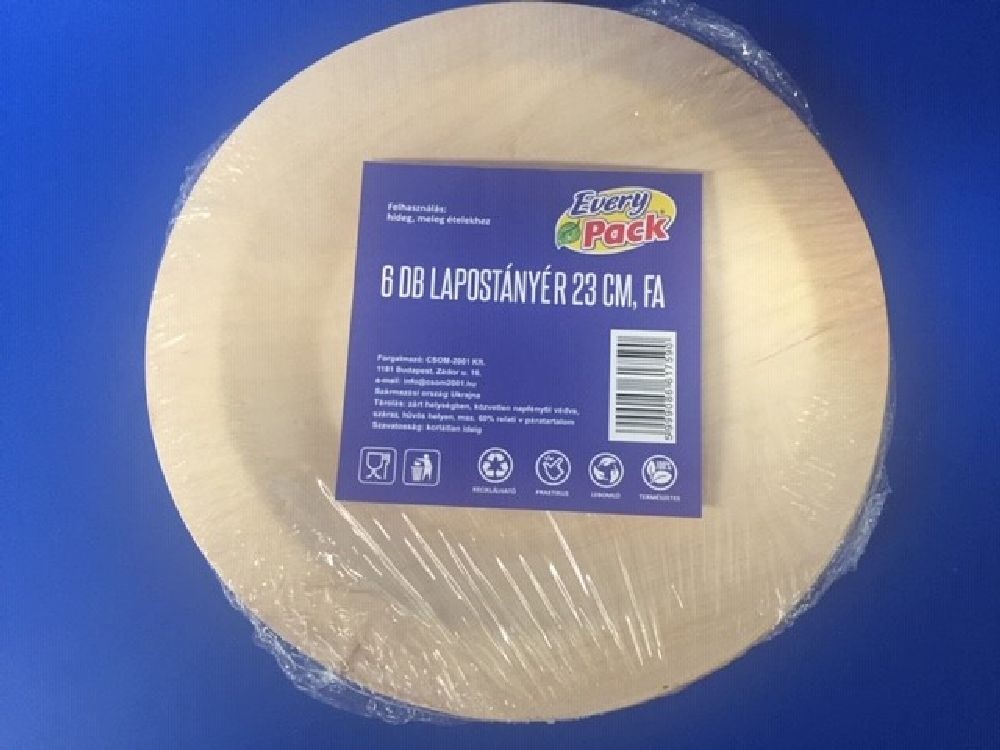 15046 23cm 6 db/cs fa lapostányér