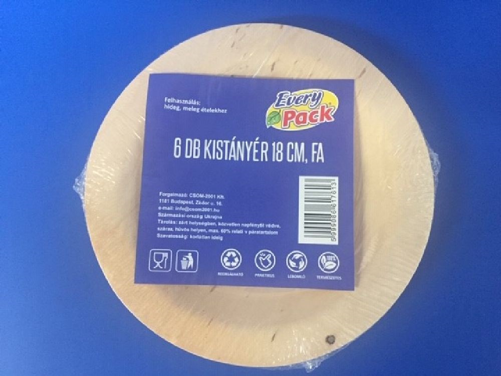 15047 18cm 6 db/cs fa lapostányér