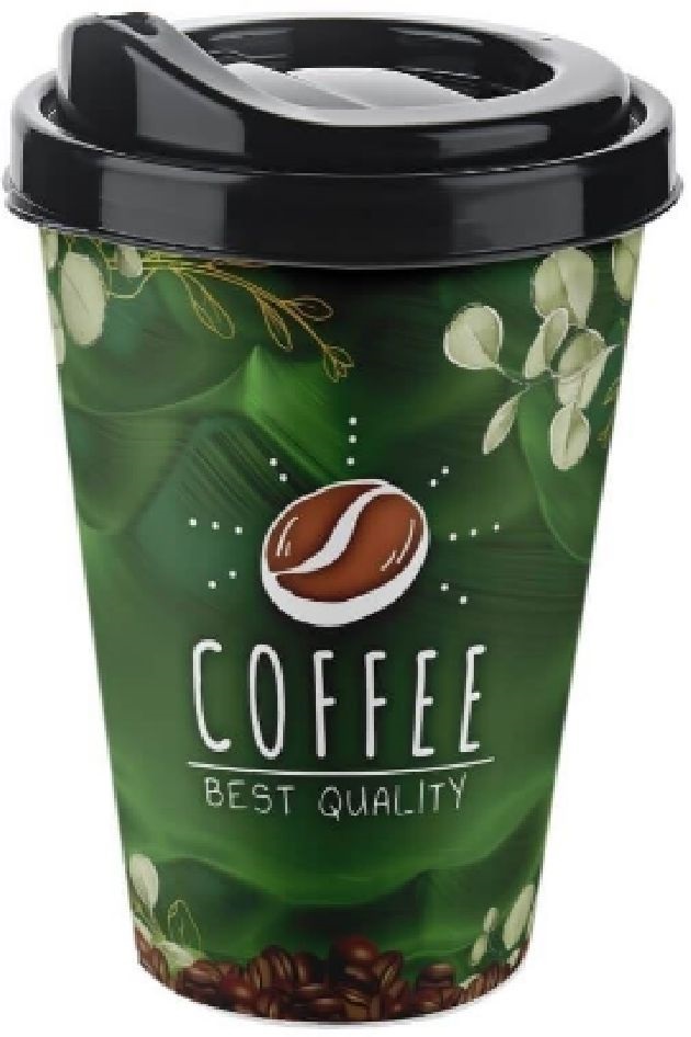 IRIS COFFEE CUP kávéspohár tetővel 400ml