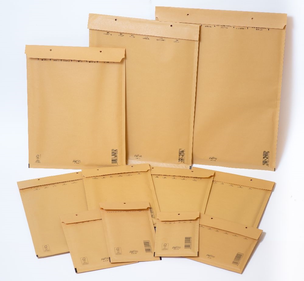 200x275mm barna légpárnás tasak 14/D
