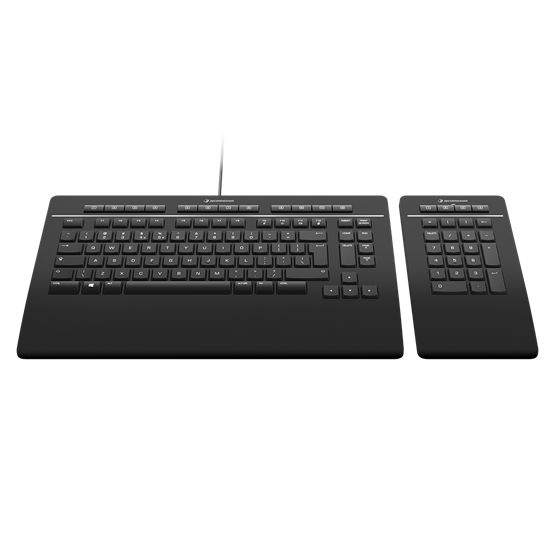 3Dconnexion 3DX-700092 Keyboard Pro US fekete billentyűzet