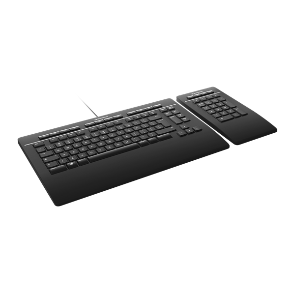 3Dconnexion 3DX-700092 Keyboard Pro US fekete billentyűzet