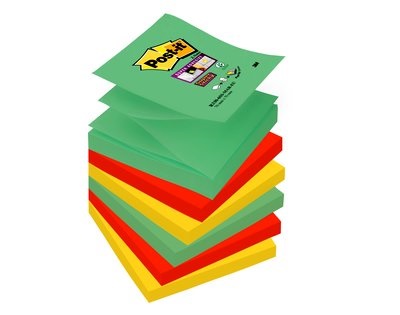3M Post-it Super Sticky Marrakesh 76x76mm 6 db/csomag Z-tömb