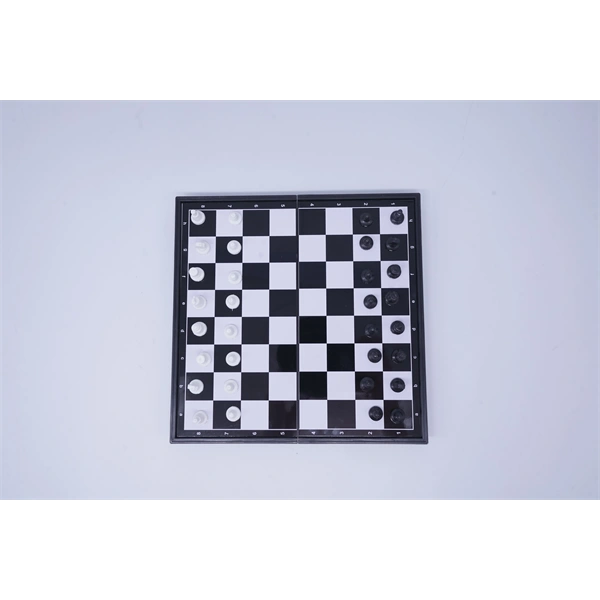 3 az 1ben mágneses sakk, dáma, backgammon