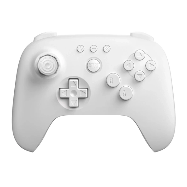 8BitDo 64 Bluetooth Nintendo Switch / Switch 2 / PC / Analog 3D / Mobil fehér vezeték nélküli kontroller