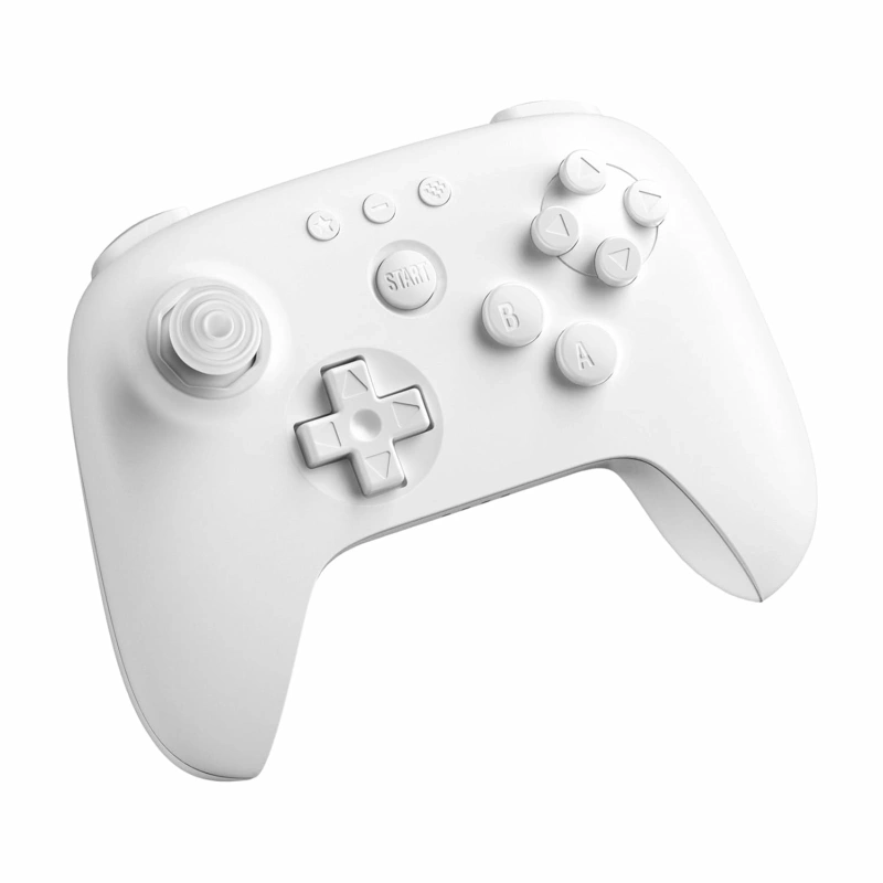 8BitDo 64 Bluetooth Nintendo Switch / Switch 2 / PC / Analog 3D / Mobil fehér vezeték nélküli kontroller