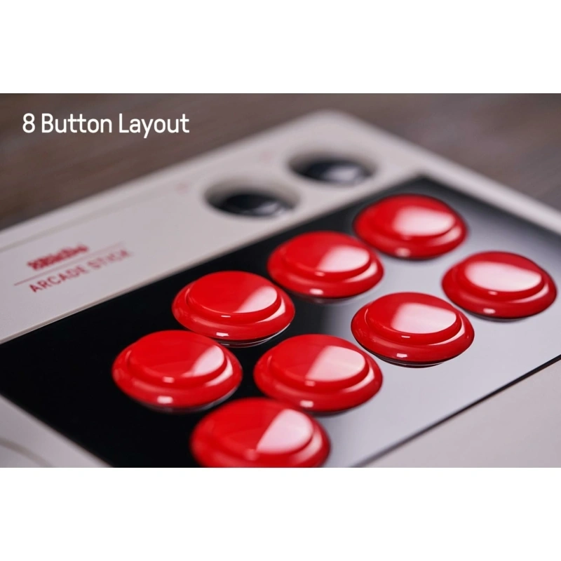 8BitDo Arcade Stick Nintendo Switch / Switch 2 / PC / Steam Classic Edition vezeték nélküli kontroller