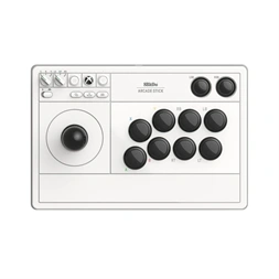 8BitDo Arcade Stick Xbox Series X|S / Xbox One / PC fehér vezeték nélküli kontroller