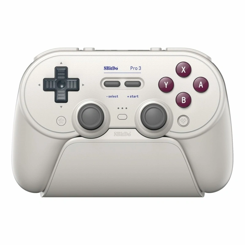 8BitDo Pro 3 Nintendo Switch / Switch 2 / PC / SteamOS / Mobil TMR Joystick G Classic vezeték nélküli kontroller