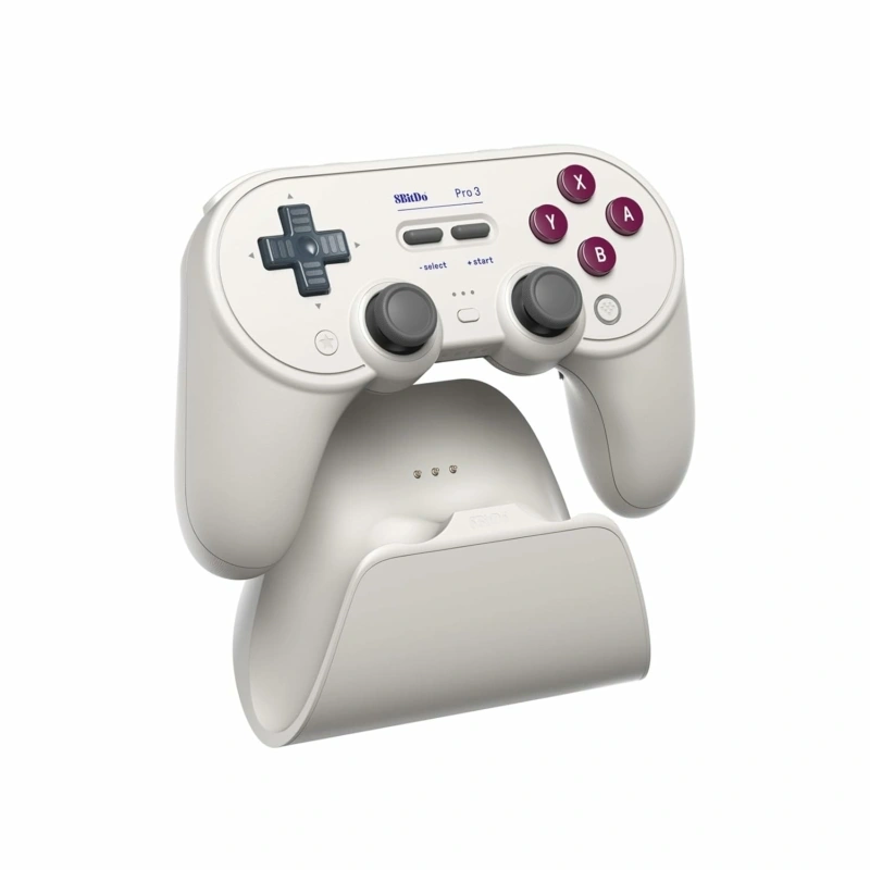 8BitDo Pro 3 Nintendo Switch / Switch 2 / PC / SteamOS / Mobil TMR Joystick G Classic vezeték nélküli kontroller