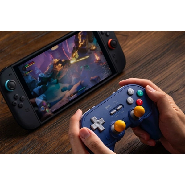 8BitDo Pro 3 Nintendo Switch / Switch 2 / PC / SteamOS / Mobil TMR Joystick G Classic vezeték nélküli kontroller
