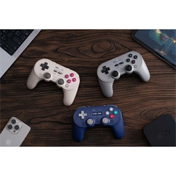 8BitDo Pro 3 Nintendo Switch / Switch 2 / PC / SteamOS / Mobil TMR Joystick G Classic vezeték nélküli kontroller