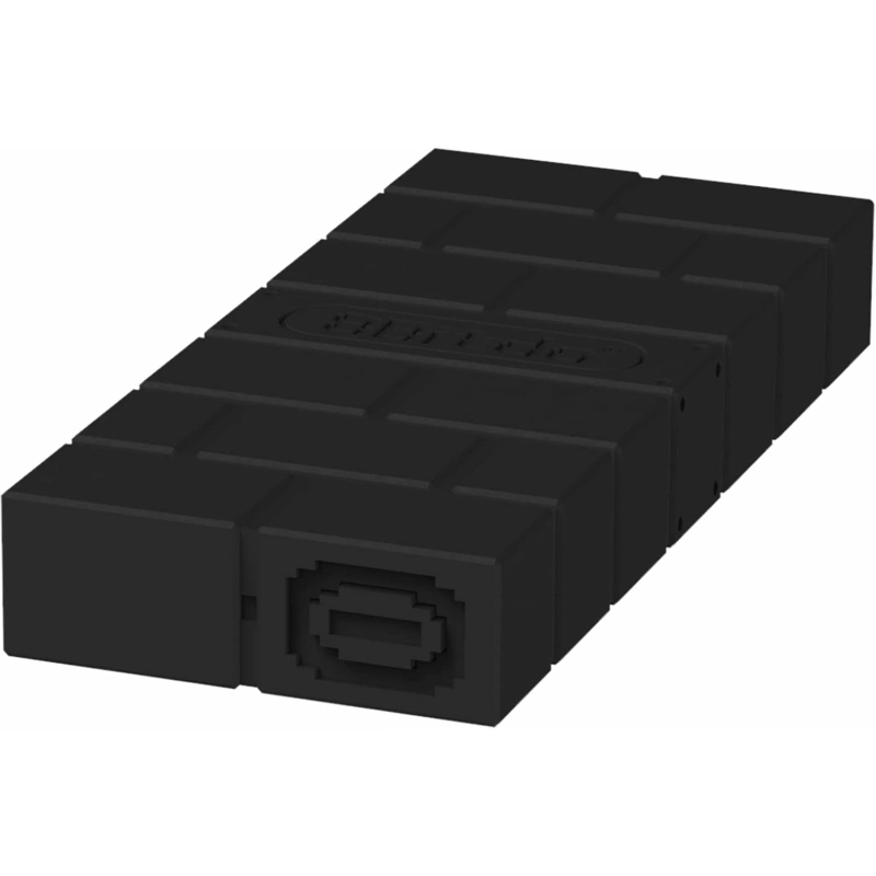 8BitDo USB Wireless Adapter 2, Nintendo Switch/Switch 2, Mobil, Xbox, PC, PlayStation, fekete kontroller adapter