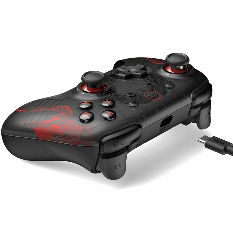 8BitDo Ultimate 2C Wired, PC (Windows), Mobil (Android), 1000Hz, Hall-Effect, Myth Wu Kong vezetékes kontroller