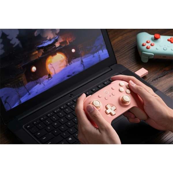 8BitDo Ultimate 2C Wireless, PC, Mobil (Android), Hall-Effect, barack vezeték nélküli kontroller
