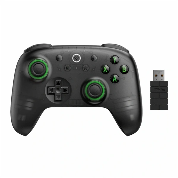 8BitDo Ultimate 2C Wireless, PC, Mobil (Android), Hall-Effect, fekete vezeték nélküli kontroller