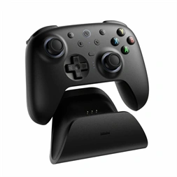8BitDo Ultimate 2 Wireless 2.4G, PC, Android, SteamOS, iOS, TMR Joysticks, 1000Hz, fekete vezeték nélküli kontroller