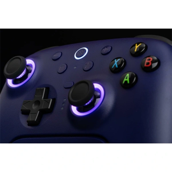 8BitDo Ultimate 2 Wireless 2.4G, PC, Android, SteamOS, iOS, TMR Joysticks, 1000Hz, lila vezeték nélküli kontroller