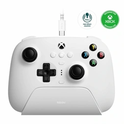8BitDo Ultimate 3-mode Xbox Series X|S / Xbox One / PC / Mobil Hall-Effect fehér vezeték nélküli kontroller