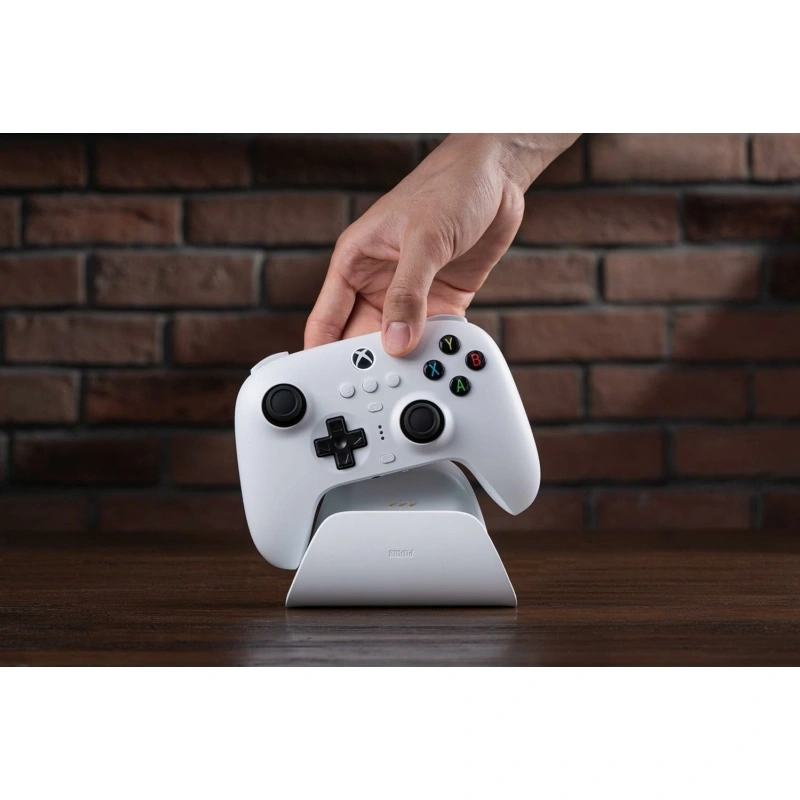 8BitDo Ultimate 3-mode Xbox Series X|S / Xbox One / PC / Mobil Hall-Effect fehér vezeték nélküli kontroller
