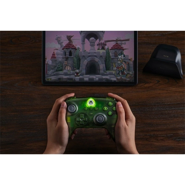 8BitDo Ultimate 3-mode Xbox Series X|S / Xbox One / PC / Mobil Hall-Effect jáde zöld vezeték nélküli kontroller