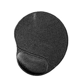 Gembird MP-GEL-BLACK zselés csuklótámaszos fekete egérpad