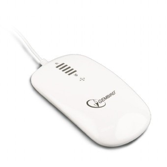 Gembird MUS-PTU-001-W Phoenix optikai USB érintőgörgős fehér egér