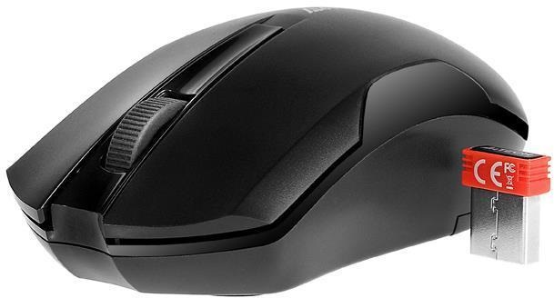 A4-Tech G3-200N vezeték nélküli fekete egér
