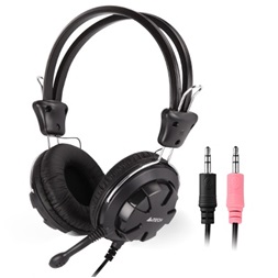 A4-Tech HS-28 fekete gamer headset