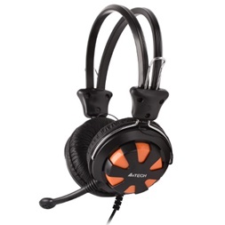 A4-Tech HS-28 narancs-fekete gamer headset