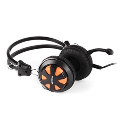 A4-Tech HS-28 narancs-fekete gamer headset