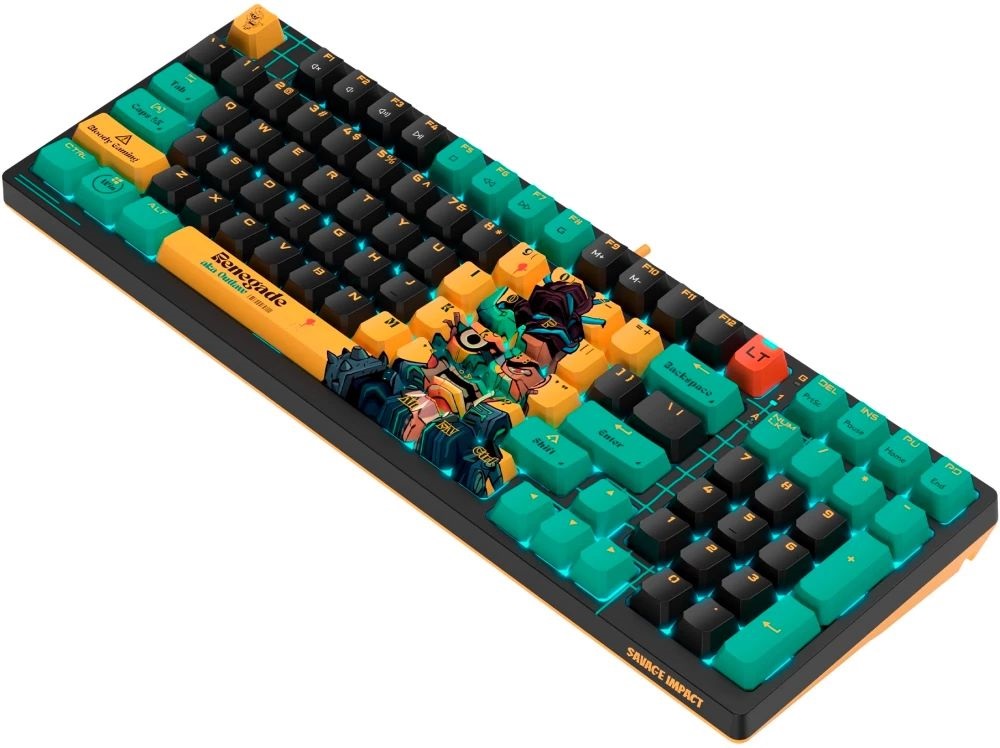 A4-Tech A4TKLA47622 Bloody AT98 US mechanikus (Alpha Switch) RGB Renegade vezetékes gamer billentyűzet