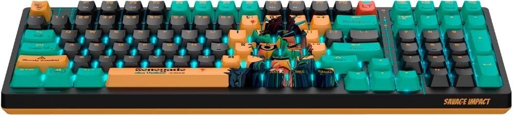 A4-Tech A4TKLA47622 Bloody AT98 US mechanikus (Alpha Switch) RGB Renegade vezetékes gamer billentyűzet