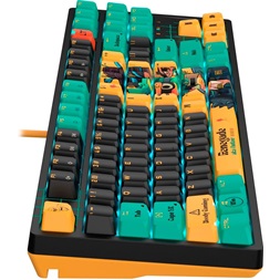 A4-Tech A4TKLA47623 Bloody AT87 US mechanikus (Alpha Switch) RGB Renegade vezetékes gamer billentyűzet