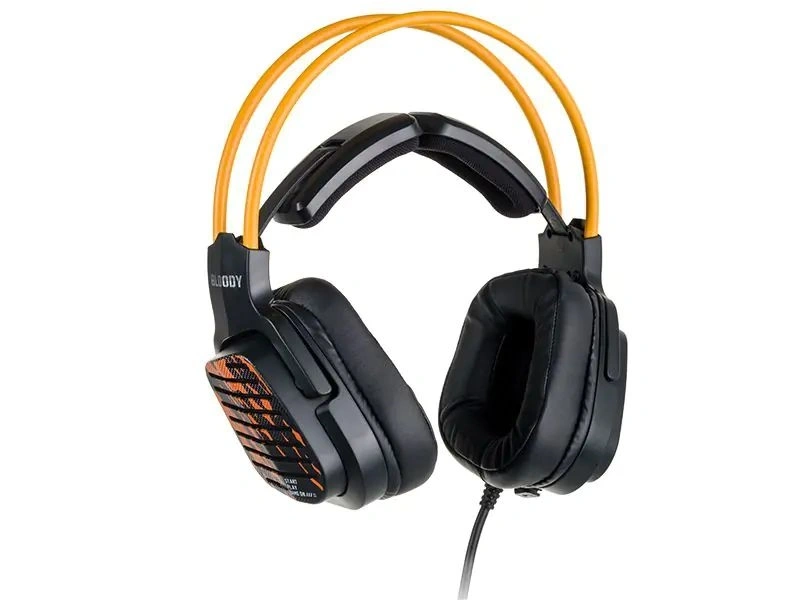 A4-Tech Bloody G565 Energy Black 7.1 USB RGB fekete gamer headset