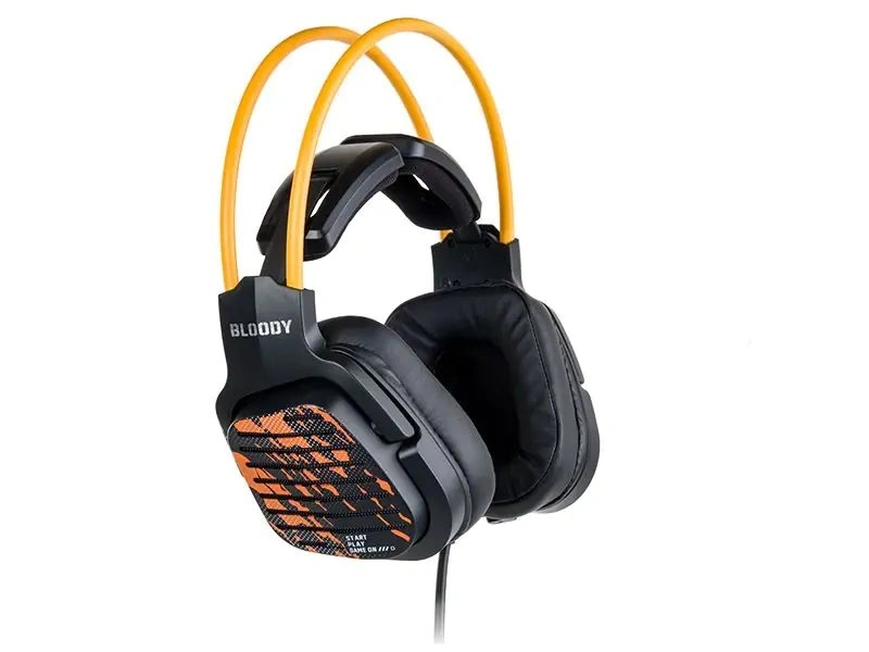 A4-Tech Bloody G565 Energy Black 7.1 USB RGB fekete gamer headset