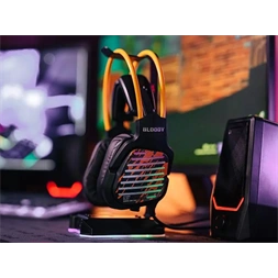 A4-Tech Bloody G565 Energy Black 7.1 USB RGB fekete gamer headset