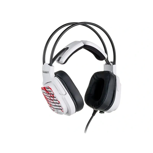 A4-Tech Bloody G565 Energy White 7.1 USB RGB fehér gamer headset