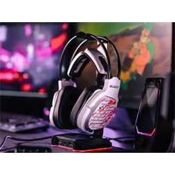 A4-Tech Bloody G565 Energy White 7.1 USB RGB fehér gamer headset