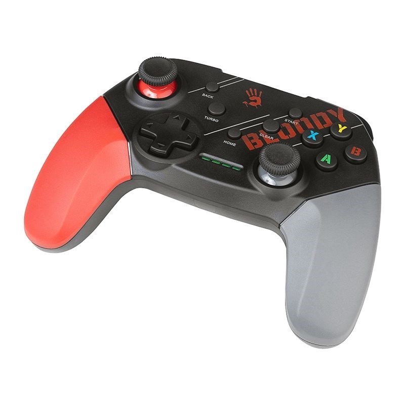 A4-Tech A4TJOY47405 Bloody GPW 50 PC/PS3 vezeték nélküli fekete-piros kontroller