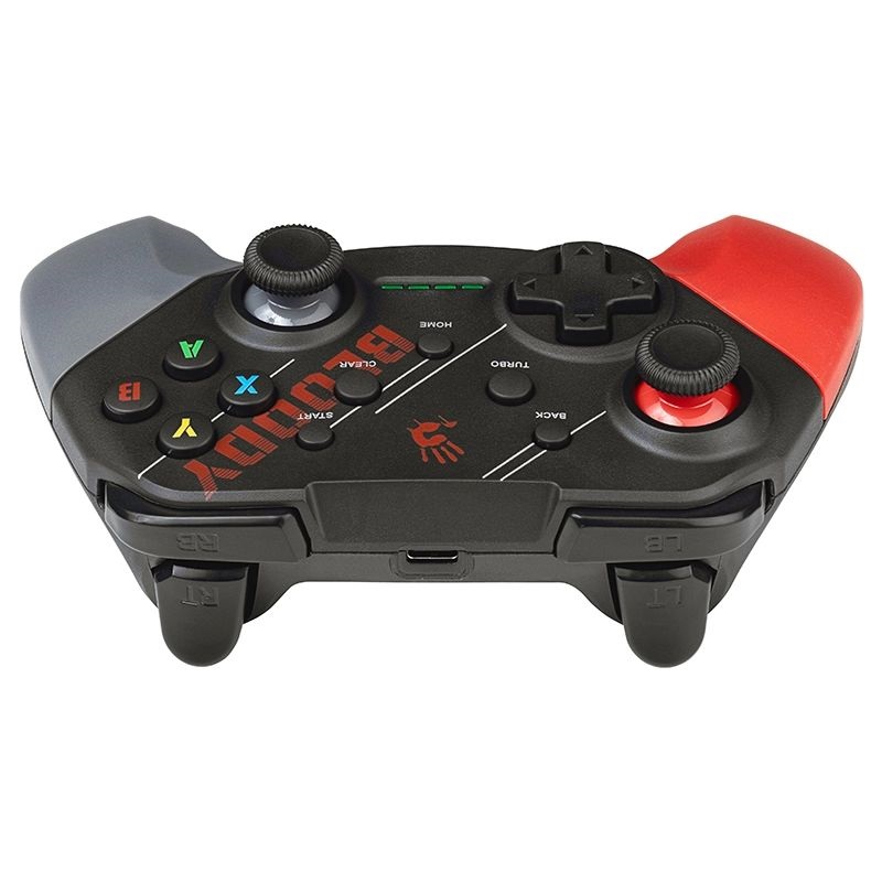 A4-Tech A4TJOY47405 Bloody GPW 50 PC/PS3 vezeték nélküli fekete-piros kontroller