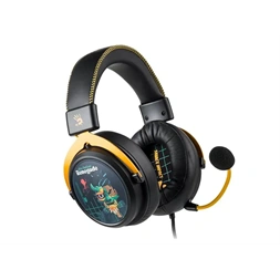 A4-Tech Bloody M595 Renegade Midnight USB fekete-sárga gamer headset