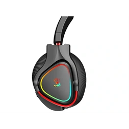 A4-Tech Bloody MR710 Multi-platform vezeték nélküli RGB fekete gamer headset