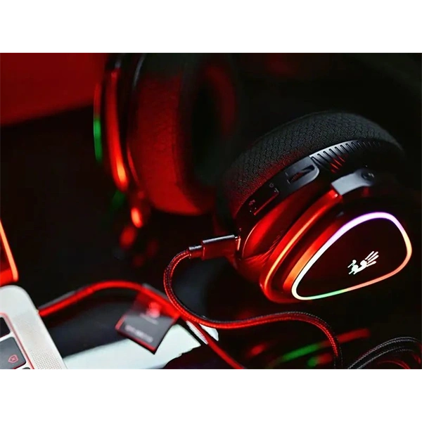 A4-Tech Bloody MR710 Multi-platform vezeték nélküli RGB fekete gamer headset