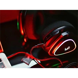 A4-Tech Bloody MR710 Multi-platform vezeték nélküli RGB fekete gamer headset