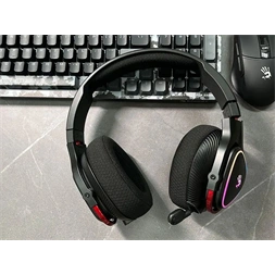 A4-Tech Bloody MR710 Multi-platform vezeték nélküli RGB fekete gamer headset