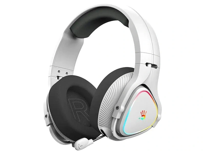 A4-Tech Bloody MR710 Multi-platform vezeték nélküli RGB szürke gamer headset