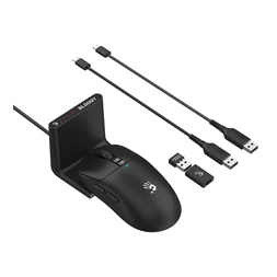 A4-Tech Bloody R72 Pro Duo vezeték nélküli fekete gamer egér