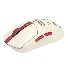 A4-Tech Bloody R72 Ultra Duo Pixels Red vezeték nélküli fehér gamer egér