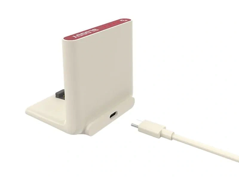 A4-Tech Bloody R72 Ultra Duo Pixels Red vezeték nélküli fehér gamer egér